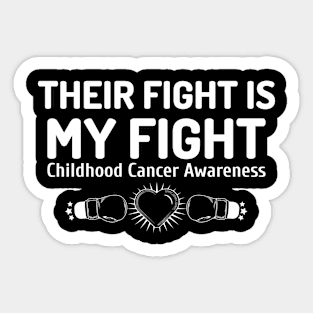 Childhood Cancer Awareness Sticker